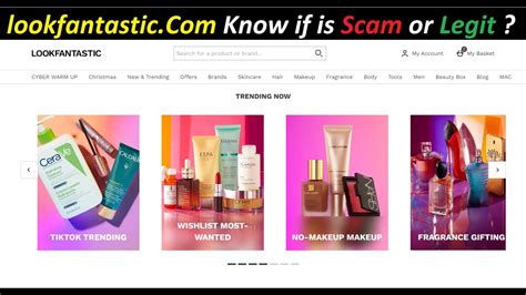 is lookfantastic a scam.